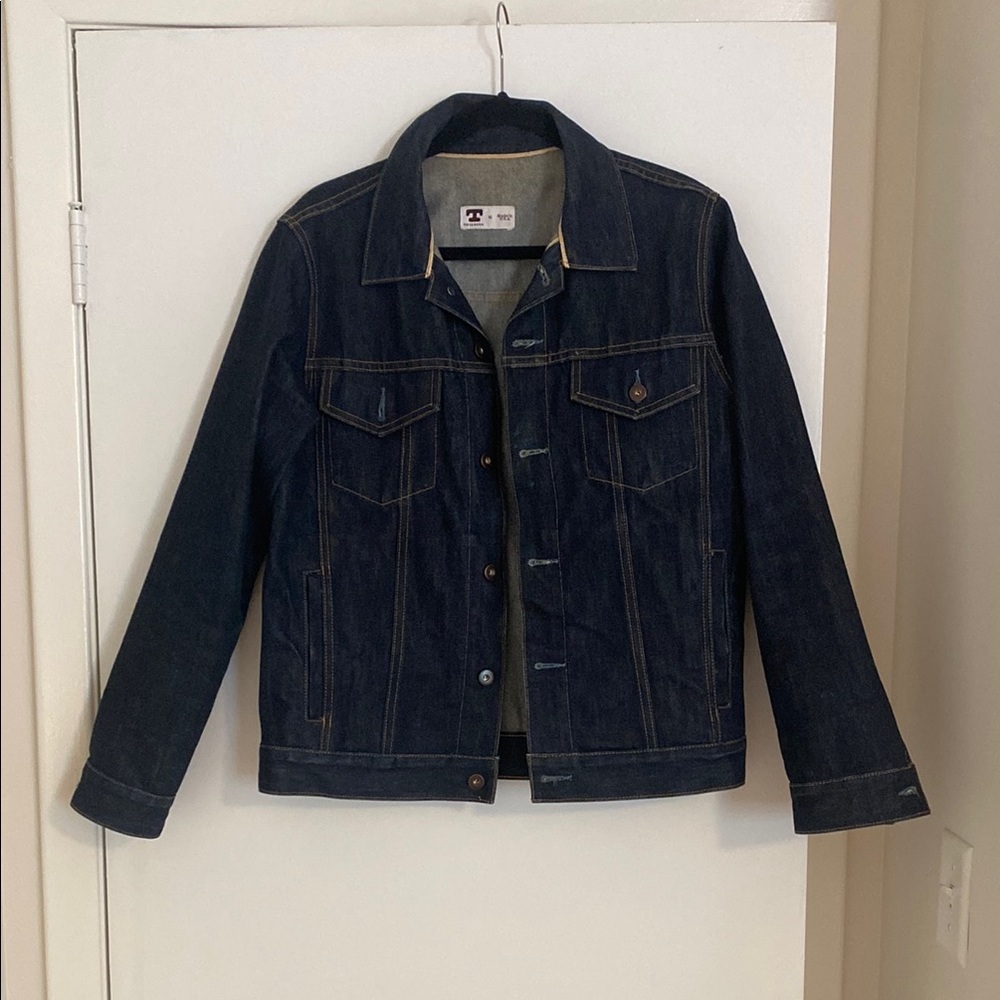 Tellason Blue Lightweight Denim Jacket